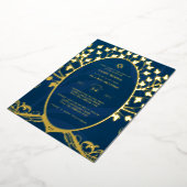 Bar Mitswa uitnodiging ECHT FOLIE Boom des Levens  (Gedraaid)