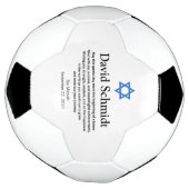 Bar Mitswa Voetbal cadeaus voor jongens (Gedraaid)