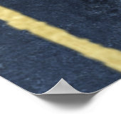 Bar Mitswa welkomstborden | Waterverf Abstract Poster (Hoek)