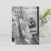 Bar Mitzvah/Bat Mitzvah Kaart (Staand voorkant)