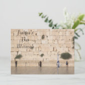 Bar Mitzvah/Bat Mitzvah Uitnodiging (Staand voorkant)