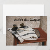 Bar Mitzvah/Bat Mitzvah Uitnodiging (Voorkant / Achterkant)