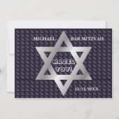 Bar Mitzvah Birthday Modern Pattern Kaart (Voorkant)