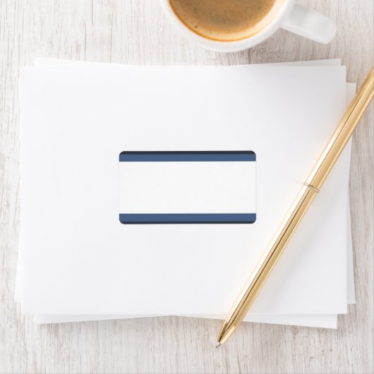 Bar Mitzvah Blank Adresetiketten Etiket (Insitu)