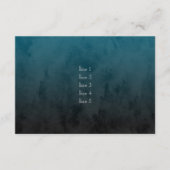 Bar Mitzvah Blauwgroen Blue Star van David Ombre Kaart (Voorkant)