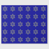 Bar Mitzvah blue, cadeauomslag Cadeaupapier (Vlak)