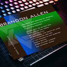 Bar Mitzvah Blue en Green op elke kleur