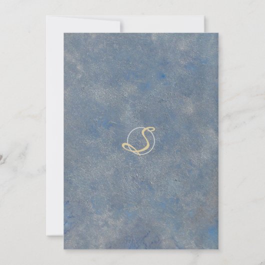 Bar Mitzvah Blues Silvers Kaart (Achterkant)