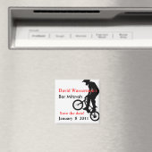 Bar Mitzvah BMX sparen de Datum Magneet (Insitu (Vaatwasser))