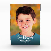 Bar Mitzvah Bold Modern Script Custom Keepomwille Fotoblokken (Voorkant)