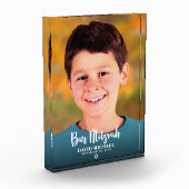 Bar Mitzvah Bold Modern Script Custom Keepomwille Fotoblokken (Links)