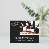 Bar Mitzvah Boy Briefkaart (Staand voorkant)