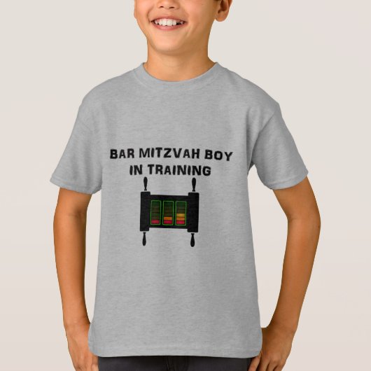 Bar Mitzvah Boy in Training Classic - T-shirt (Voorkant)