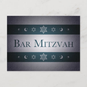 Bar Mitzvah Briefkaart
