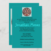 Bar Mitzvah - Circle of Life Hamsa Kaart (Voorkant / Achterkant)