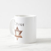 Bar Mitzvah Coffee Mugs Koffiemok (Voorkant links)