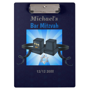 Bar Mitzvah, dank aan uw gasten met deze Klembord