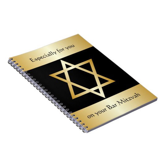 Bar Mitzvah Design Notitieboek (Rechterzijde)
