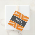 BAR MITZVAH eenvoudige moderne geometrisch grijs s Bedankjes Labels<br><div class="desc">door kat massard >> https://linktr.ee/simplysweetpaperie <<<<< Een eenvoudig,  gepersonaliseerd label dat perfect is voor favoriete tags voor uw speciale gebeurtenis.</div>