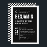BAR MITZVAH eenvoudige moderne typografie zwart wi Kaart<br><div class="desc">door kat massard >> kat@simplysweetPAPERIE.com <<< CONTACT MET ME voor aangepaste formuleringen of om regels toe te voegen in Hebreeuwse liefde voor het ontwerp, maar ik zou graag enkele wijzigingen zien - een ander kleurenschema, product, een foto toevoegen of aangepast voor een andere gelegenheid - ik neem niet alleen contact...</div>