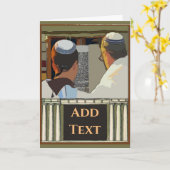 Bar Mitzvah feliciteert Kaart (Gele Bloem)