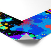 Bar Mitzvah-foto aanmeldingsbord Poster (Hoek)