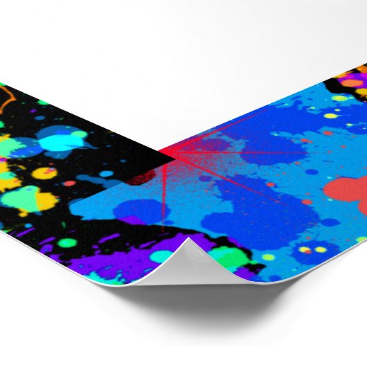 Bar Mitzvah-foto aanmeldingsbord Poster (Hoek)