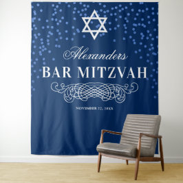 Bar Mitzvah-fotobackdrop Wandkleed