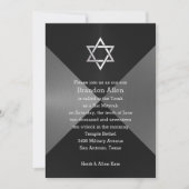 Bar Mitzvah Geometrische achtergrond Kaart (Voorkant)