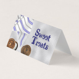 Bar Mitzvah Gevouwen Tafelteken Kaart