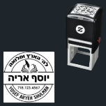 Bar Mitzvah Gift Hebreeuwse naam Open Sefer Stamp Zelfinktende Stempel<br><div class="desc">Deze zelfinktende stamper is een geweldig (en praktisch) geschenk voor de gelukkige Bar Mitswa-jongen die net een bibliotheek Seforim heeft gekregen. Kies uw inktkleur - en personaliseer uzelf (in minder dan een minuut) - met Hebreeuwse en Engelse namen. OPMERKING: Om HEBREW in te typen - stel de toetsenbordinvoertaal van uw...</div>
