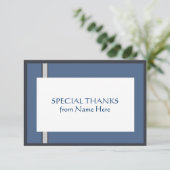 Bar Mitzvah - Hartelijk dank - kaarten (Staand voorkant)