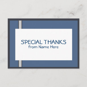 Bar Mitzvah - Hartelijk dank - kaarten