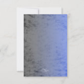 Bar Mitzvah Industrial Grunge RSVP (Achterkant)