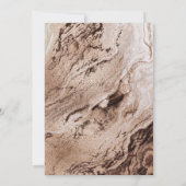 Bar Mitzvah Invitaties | Stijlvol goud Kaart (Achterkant)