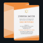 BAR MITZVAH INVITE eenvoudig modern vet sinaasappe Kaart<br><div class="desc">door kat massard >> www.simplysweetPAPERIE.com <<< Een eenvoudig, maar stijlvol ontwerp voor de BAT MITZVAH-viering van uw zoon. Wow je vrienden en familie met dit kleine nummer; D Setup als een sjabloon is het eenvoudig voor u om uw eigen gegevens toe te voegen, uw foto toe te voegen of op...</div>