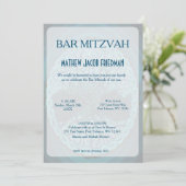 Bar Mitzvah Kaart (Staand voorkant)