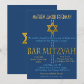 Bar Mitzvah Kaart (Voorkant / Achterkant)