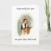 Bar Mitzvah Kaart (Voorkant)