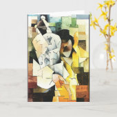 Bar Mitzvah Kaart (Gele Bloem)