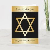 Bar Mitzvah Kaart (Voorkant)