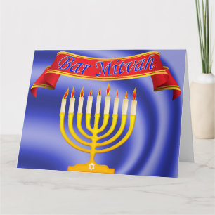 Bar Mitzvah Kaart