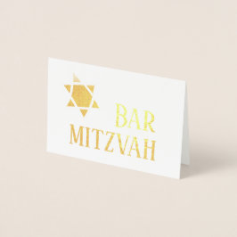 Bar Mitzvah Kaart