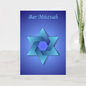 Bar Mitzvah-kaart Kaart (Voorkant)