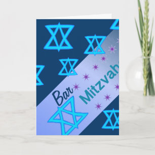 Bar Mitzvah-kaart Kaart