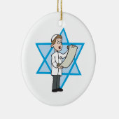 Bar Mitzvah Keramisch Ornament (Rechts)
