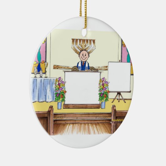 Bar Mitzvah Keramisch Ornament (Rechts)