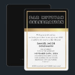 BAR MITZVAH koele ruimte modern zwart goud lijst I Kaart<br><div class="desc">door kat massard >> kat@simplysweetPAPERIE.com <<<< Love the design, maar ik zou graag enkele wijzigingen zien - een ander kleurenschema, product, een foto toevoegen of aangepast voor een andere gelegenheid - ik ben blij dat ik u kan helpen! - - - - - - - - - - - -...</div>