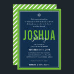 BAR MITZVAH modern atletisch jongetje nfl groene m Kaart<br><div class="desc">door kat massard >> kat@simplysweetPAPERIE.com <<< CONTACT MET ME voor aangepaste formuleringen of om regels toe te voegen in Hebreeuwse liefde voor het ontwerp, maar ik zou graag enkele wijzigingen zien - een ander kleurenschema, product, een foto toevoegen of aangepast voor een andere gelegenheid - ik neem niet alleen contact...</div>