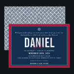 BAR MITZVAH modern sportjongetje vet rood marinebl Kaart<br><div class="desc">door kat massard >> kat@simplysweetPAPERIE.com <<< CONTACT MET ME voor aangepaste formuleringen of om regels toe te voegen in Hebreeuwse liefde voor het ontwerp, maar ik zou graag enkele wijzigingen zien - een ander kleurenschema, product, een foto toevoegen of aangepast voor een andere gelegenheid - ik neem niet alleen contact...</div>